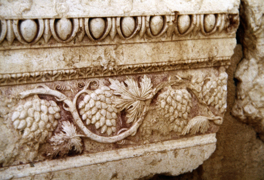 Vorschaubild Palmyra, Baaltempel, Traubenfries
